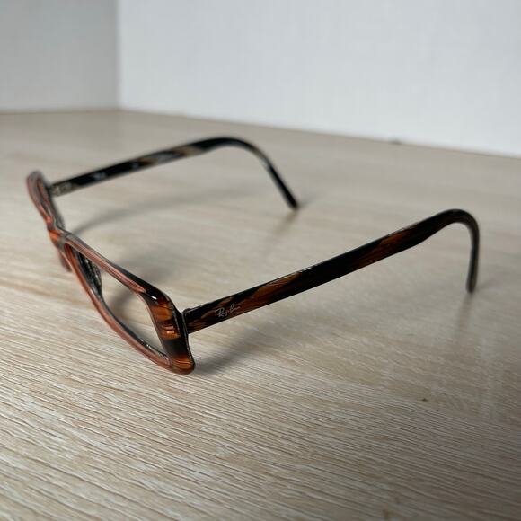 Ray-Ban RB5028 2016 Eyeglasses Marble Brown Frames Only 51-16-135 - Picture 3 of 8